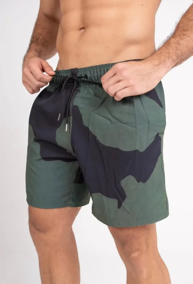 Bermuda Camuflada Verde - Haulking atacado