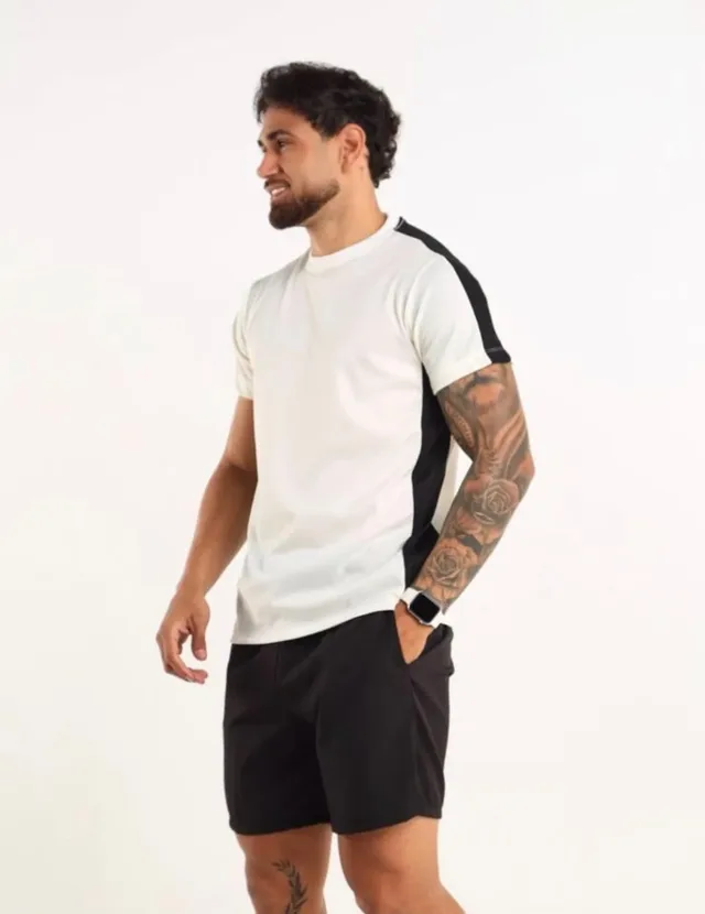 Camiseta Esportiva Branca - Haulking atacado